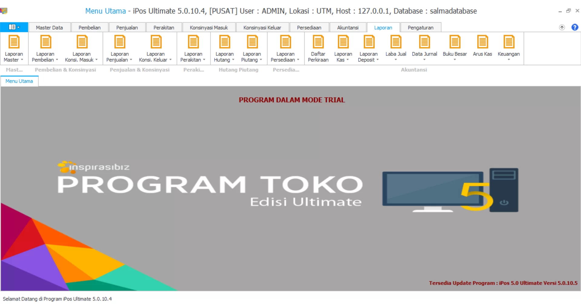 Laporan Penjualan IPOS 5